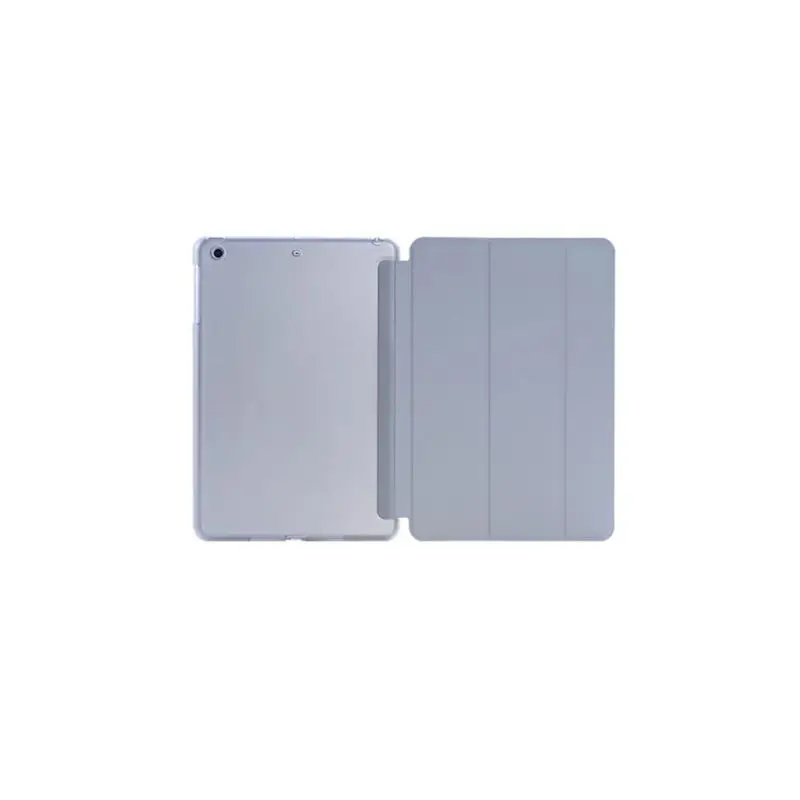 gray Ультра тонкий Смарт Флип Стенд из искусственной кожи чехол для Apple Ipad Mini 1 2 3 retina дисплей функция пробуждения/сна - Цвет: gray