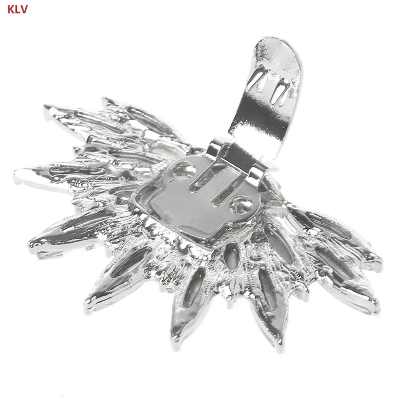 KLV 1 шт. зажимы для обуви из сплава со стразами Свадебные украшения Цветочные