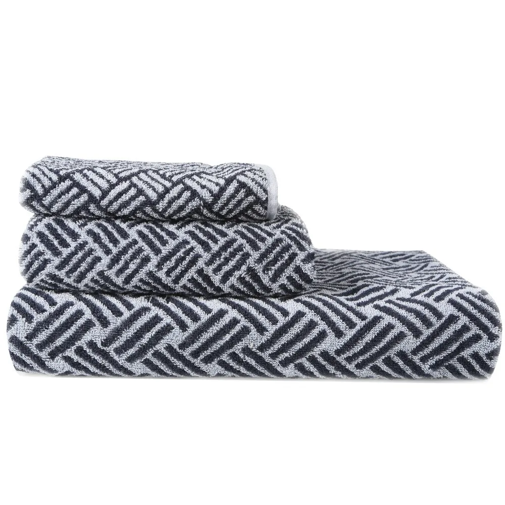 3 шт/много 100% хлопка пряжа полосатой платок лицо cloth+towel+bath полотенце множество(