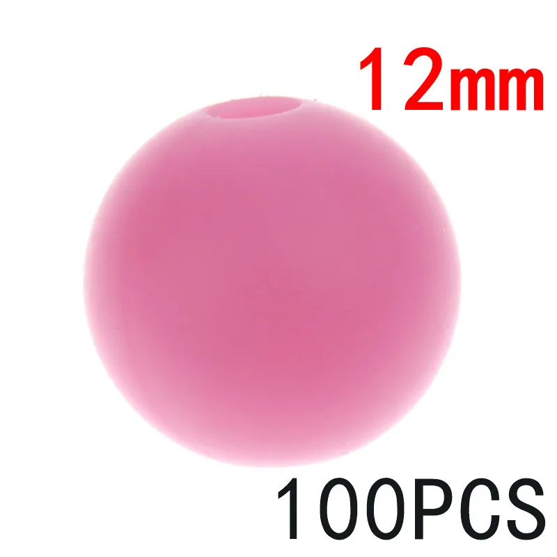 13 pale violet 100 шт Мини Сердце Силиконовые бусы для прорезывания зубов 15*10*8 мм силиконовый Прорезыватель для зубов аксессуары силиконовый без бисфенола А детские жевательные игрушки - Цвет: 13 pale violet