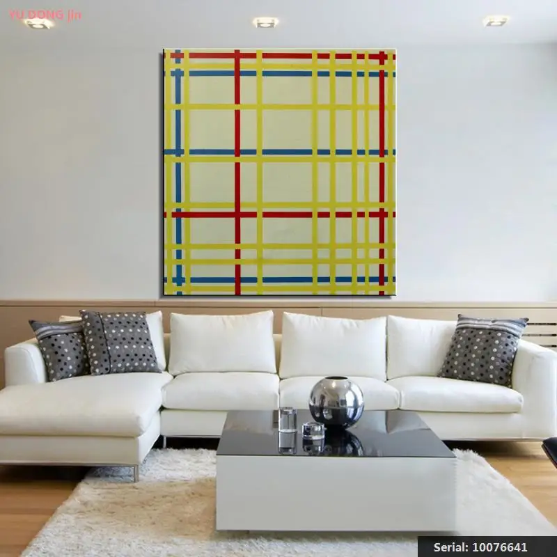 Piet Cornelies Mondrian натюрморт абстрактная масляная живопись рисование искусство спрей без рамы строительный воск