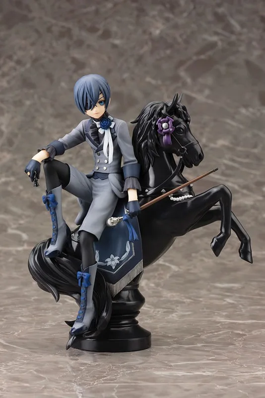18 см Черный Дворецкий Kuroshitsuji Ciel Аниме Кукла мультфильм фигура ПВХ Коллекция Модель игрушки фигурка для друзей подарок