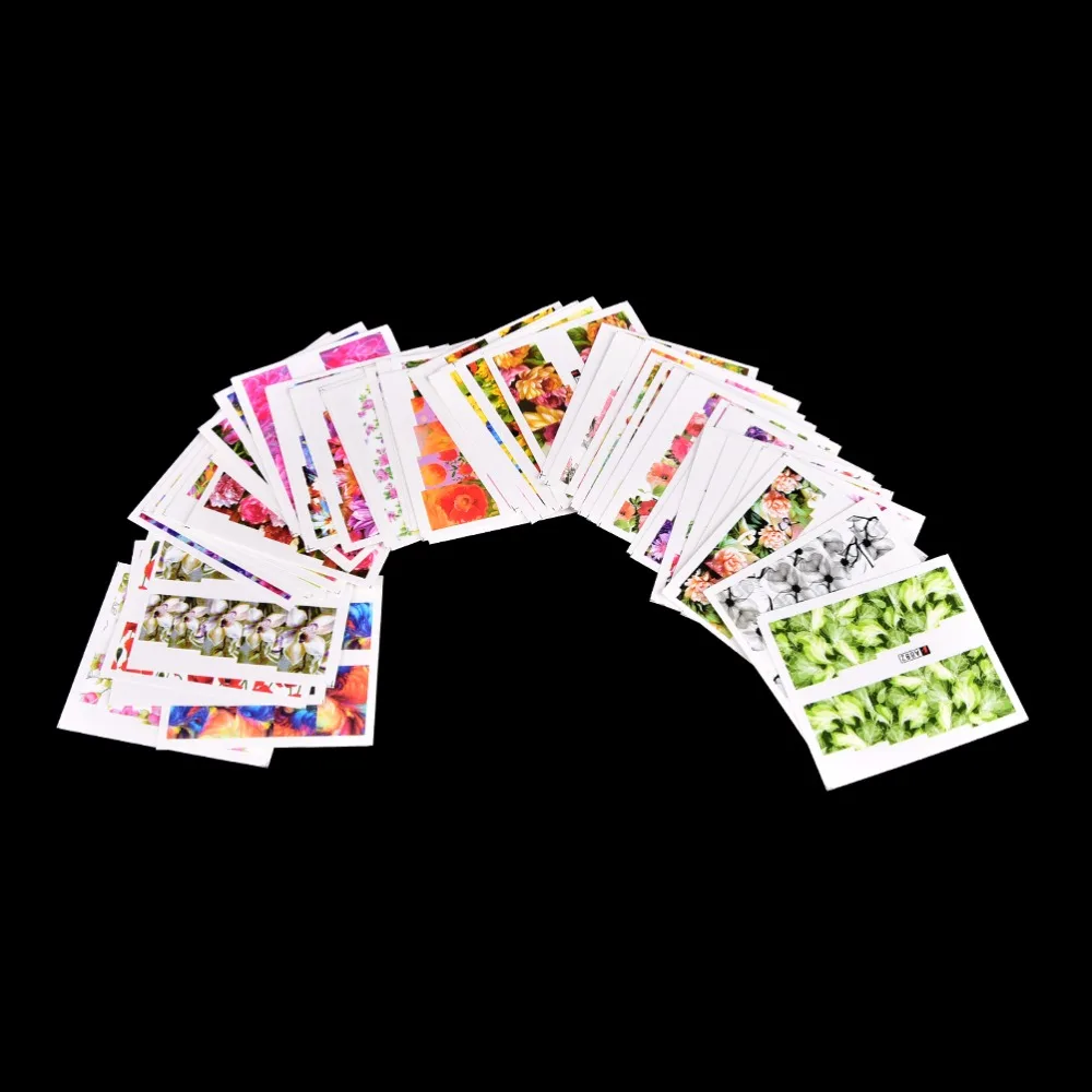 50 листов водные переводные наклейки для ногтей|designer nail stickers|nail design stickernail sticker |