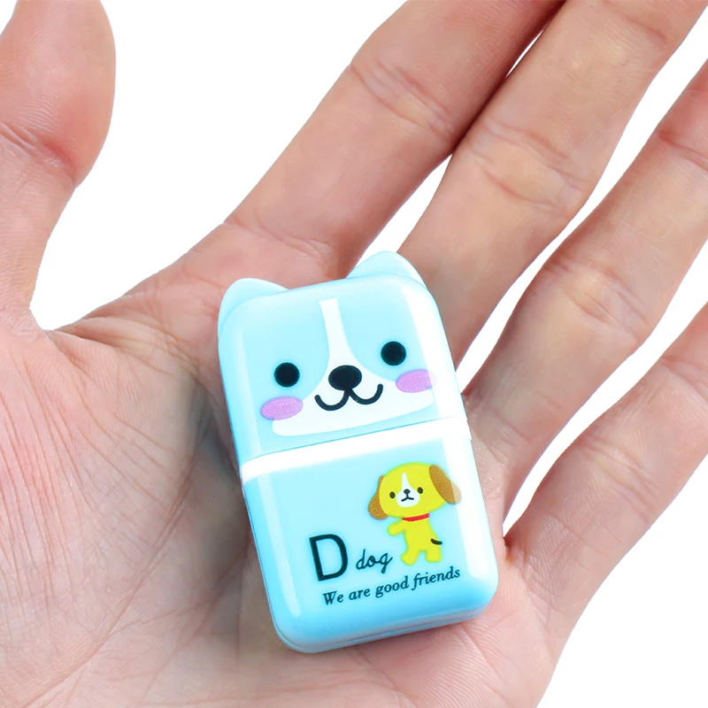 1 шт. детский резиновый ластик с мультяшными животными | Канцтовары для офиса и