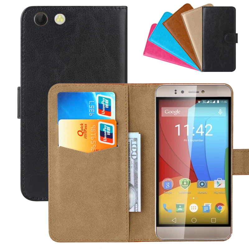 

Luxury Wallet Case For Prestigio Muze D3/E3 PU Leather Retro Flip Cover Magnetic Fashion Cases Strap