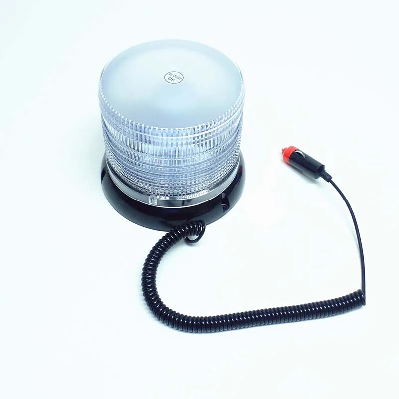 8 Вт Автомобильный Стробоскоп на крыше сигнальный фонарь с белой магнитной базой