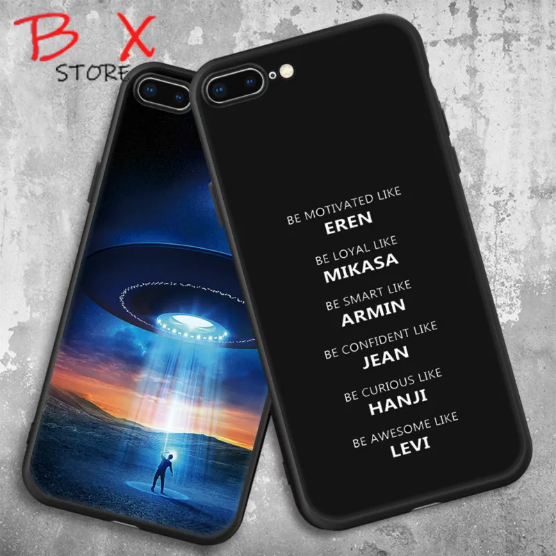 FashionFashion пространство чехол для iPhone X 8 7 6 S Plus планета Луна Звезда Паук силиконовый