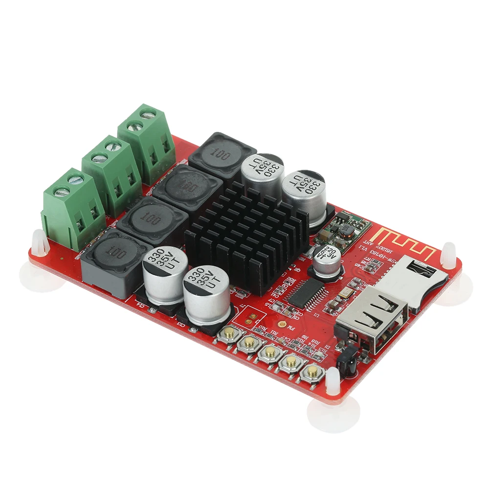 TPA3116 2*50 Вт беспроводной Bluetooth 4 0 аудио приемник плата стерео усилитель модуль DC 8 26