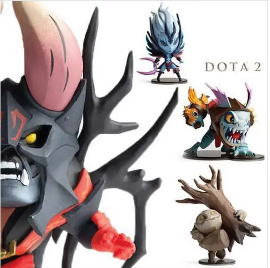 Новинка 2015 4 дюйма шт. набор из Dota 2 Slark маленький Люцифер мстительный дух горячая