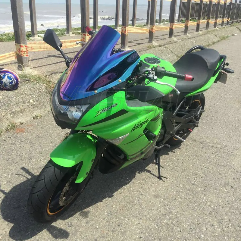 Ветрозащитный экран на лобовое стекло мотоцикла для 2006 2007 2008 Kawasaki Ninja 650 R 650R EX EX650 ER
