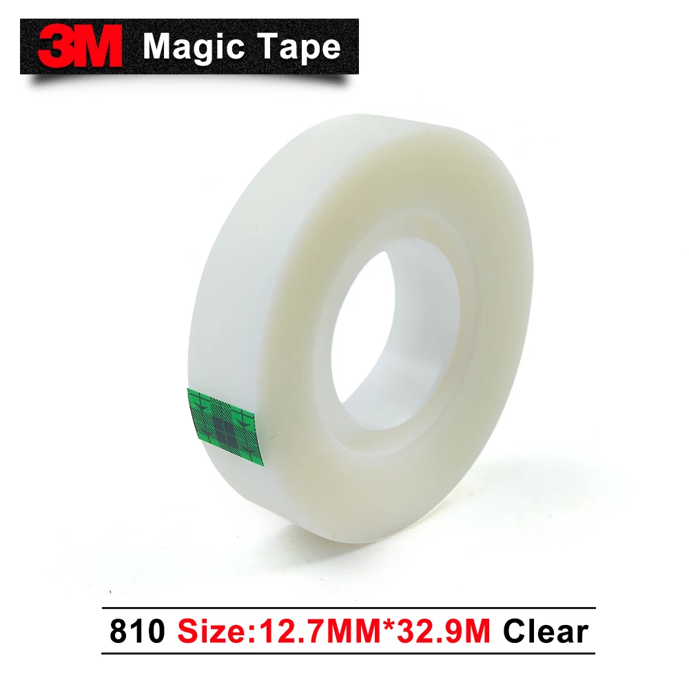 Фото 3M scotch tape can be written tape/magic tape/stationery/12.7mm*32.9m/30pcs/lot №3