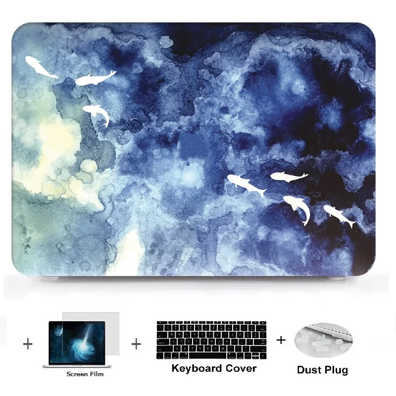 Жесткий чехол для ноутбука Macbook Pro 13Touch Bar A1989 15Touch A1990 Pro13 No A1708 New 13Air A1932 Release 2018|Сумки