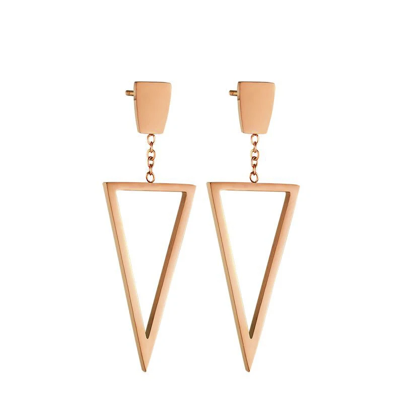 Длинные праздвечерние чные аксессуары Meicialandat рождественские серьги треугольной