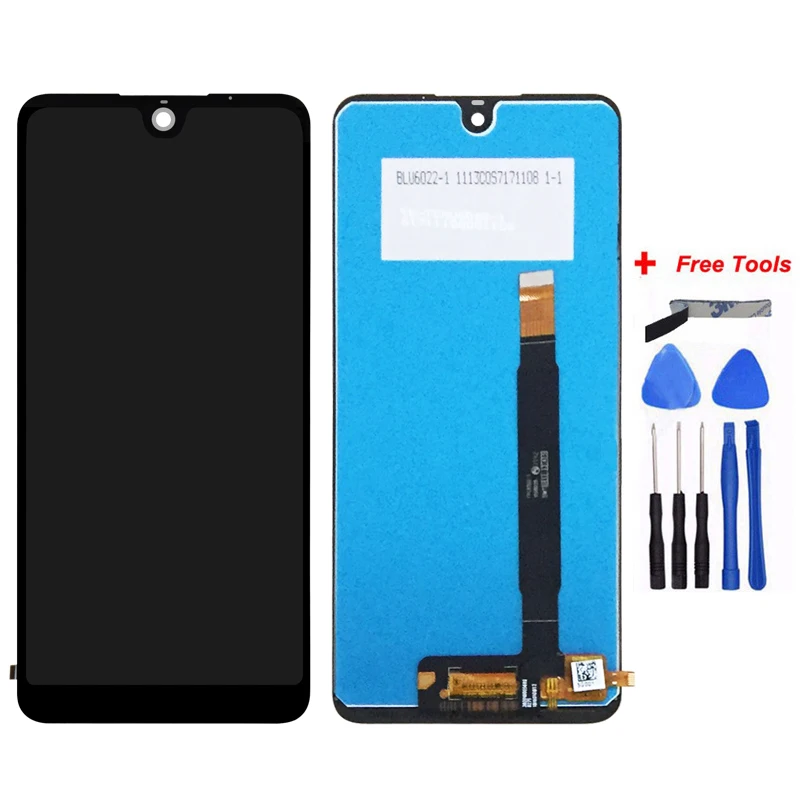 ЖК дисплей для Wiko View 2 сенсорный экран с дигитайзером стеклянная сенсорная панель