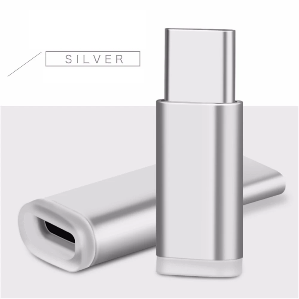 Адаптер USB Type C для Micro Female OnePlus 8 7 6T A6010 6 A6003 5T A5010 5 A5000 3T A3010 3 A3000 синхронизации и