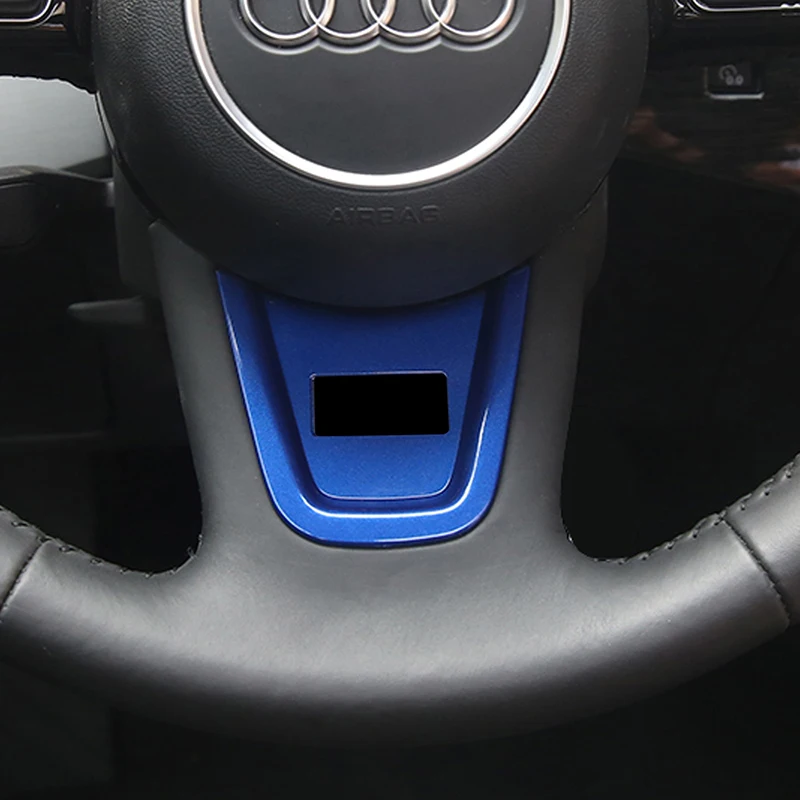 Gelinsi для Audi A4 B9 2017 2018 рулевого колеса автомобиля стикер покрытие рамки