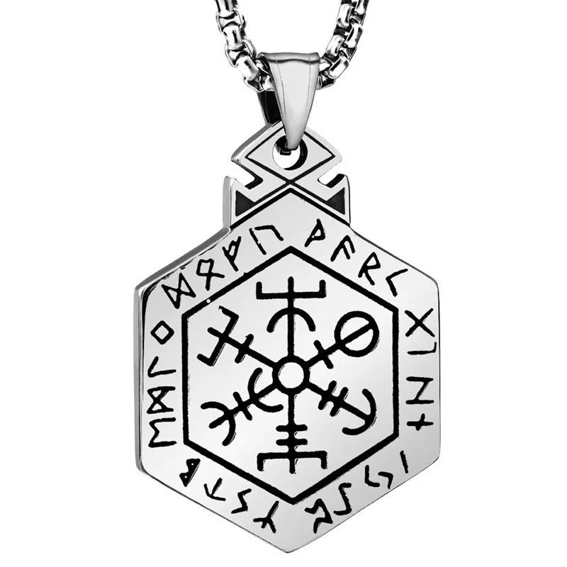 Ожерелье из нержавеющей стали талисман ключ Соломоновы уплотнения Kabbalah Pagan Wiccan