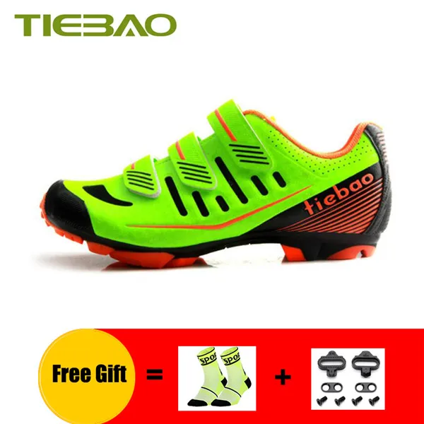 Cleats for 1712 G Tiebao велосипедная обувь Sapatilha Ciclismo MTB велосипед SPD bisiklet педали обувь дышащая самофиксирующаяся Триатлон MTB Sneakes - Цвет: Cleats for 1712 G