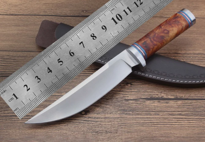 Импортный DC5 лезвие золотого сандалового дерева ручка прямой knifeTactical EDC
