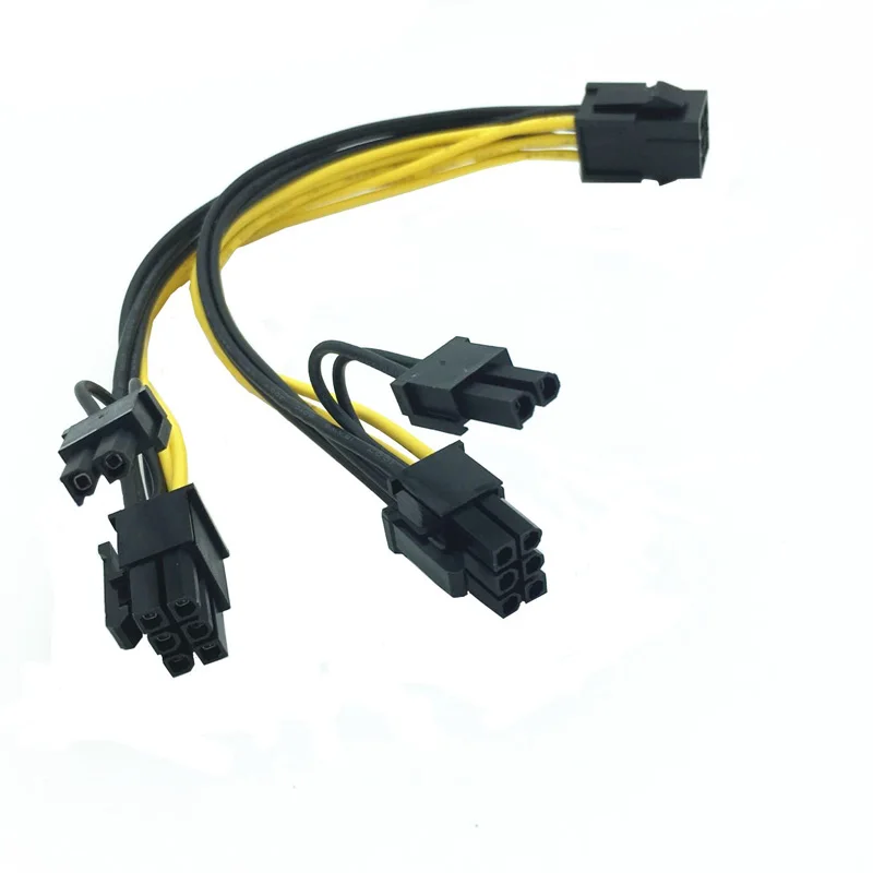 Заводская цена 6 контактный PCI Express для PCIe 8 (6 + 2) pin & 6pin материнская плата