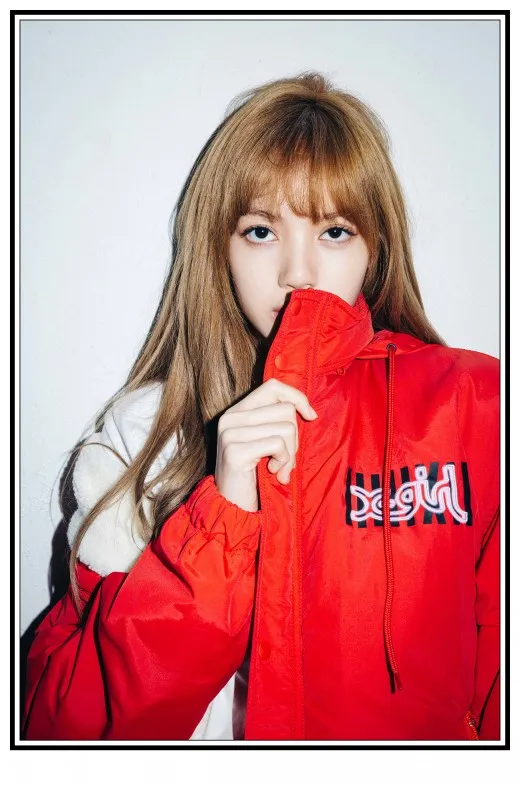 1 KPOP Черный Розовый домашний плакат Украшение картина hd белая фотобумага ПЕЧАТЬ - Цвет: 1