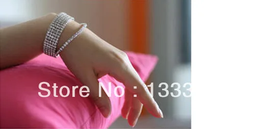 Винтажные эластичные хрустальные браслеты ювелирные аксессуары изделия из