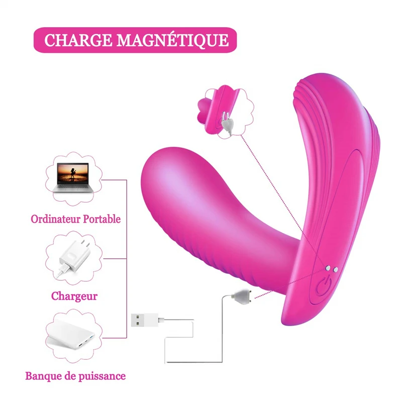 G Spot Remote секс-игрушки для женщин Бабочка Вибратор офис кинотеатр Скрытая Вибрация