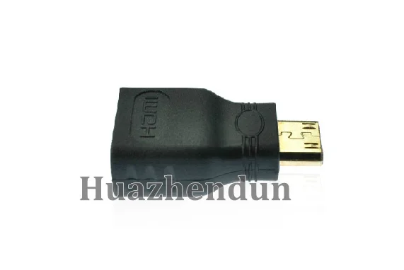 Новый адаптер 100 шт./лот MINI HDMI(M)-HDMI(F) HDMI 2 высокого качества | Компьютеры и офис