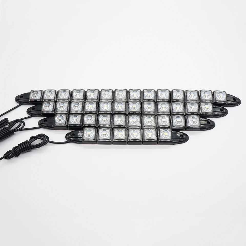 2 шт./лот Гибкая Водонепроницаемая Автомобильная дневная ходовая лампа 6-20