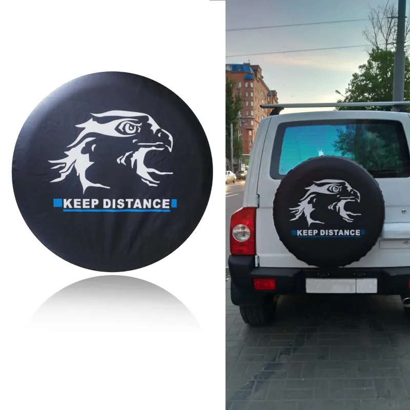 14 ''15'' 16 ''17'' дюймов ПВХ кожа компактный запасное колесо защитный чехол автомобильные аксессуары для Suzuki для Jeep Для Hummer