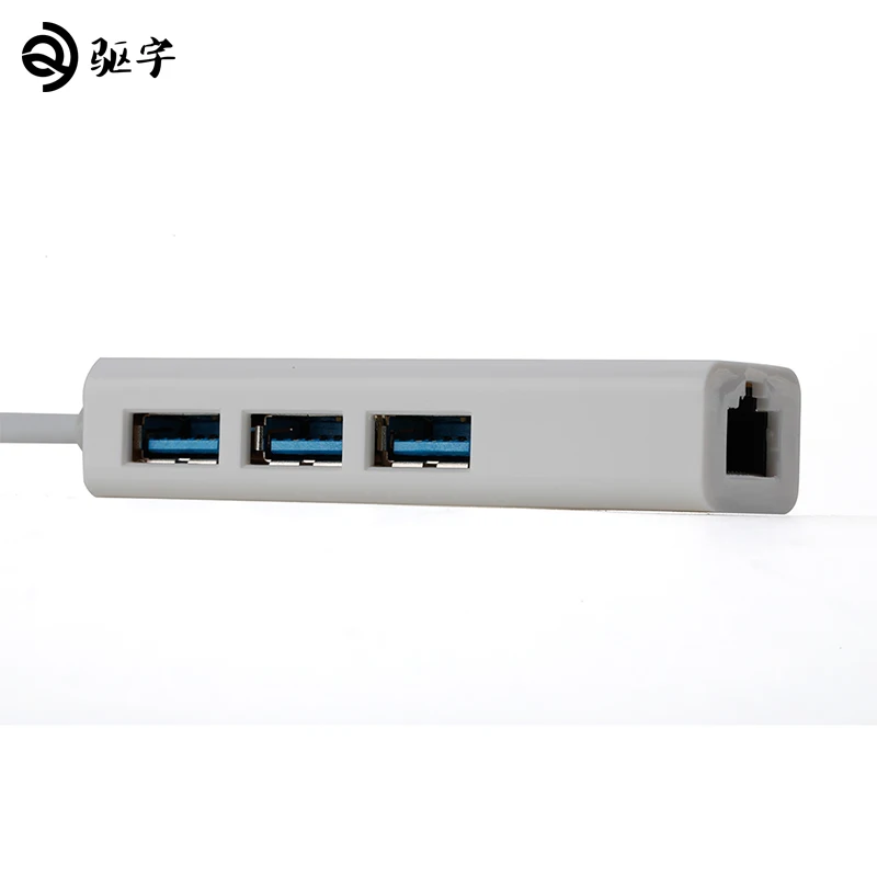 USB C Ethernet адаптер концентратор 3 порта конвертер Тип 0 к RJ45 1000 Мбит/с для Macbook/Windows |