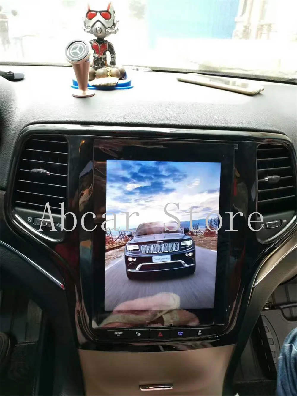 10,4 ''Tesla стиль Android 8,1 автомобильный dvd-плеер gps навигация для JEEP Grand Cherokee 2012- стерео радио CARPLAY ips PX6 HDMI