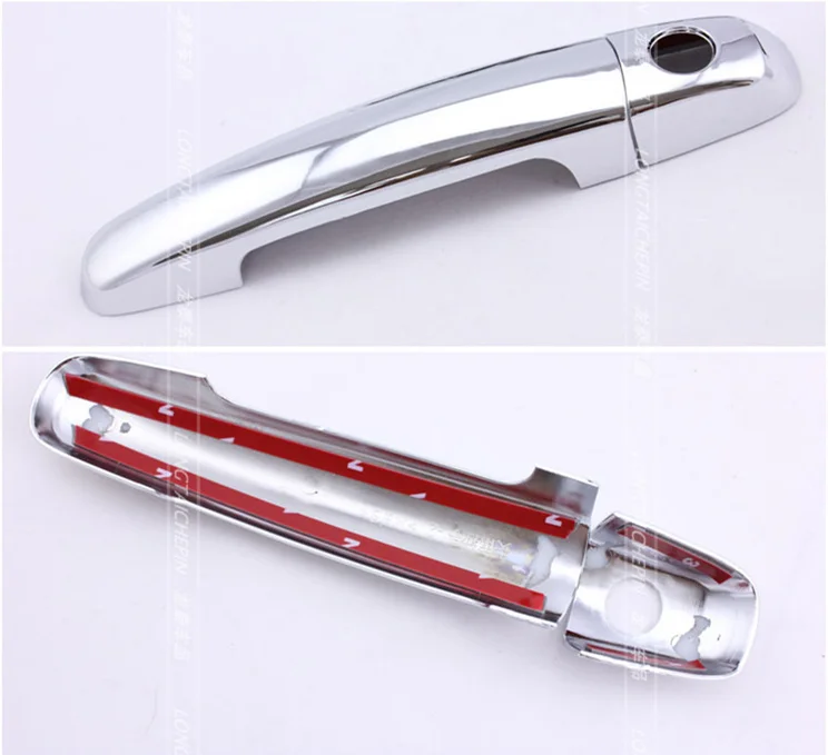 FUNDUOO для Suzuki Splash 2008 2018 Хромированная ручка двери автомобиля + крышка чаши отделка