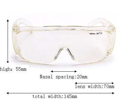 co2  10600 laser  safety goggles for co2 laser engraving and cutting machine used