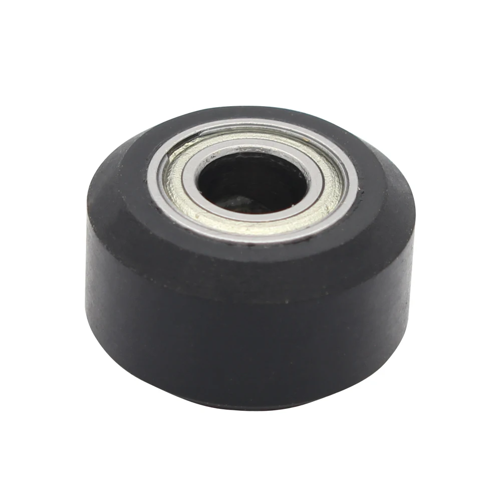 W type V slot double Plastic wheel with Bearings passive pulley profile openbuilds | Компьютеры и офис