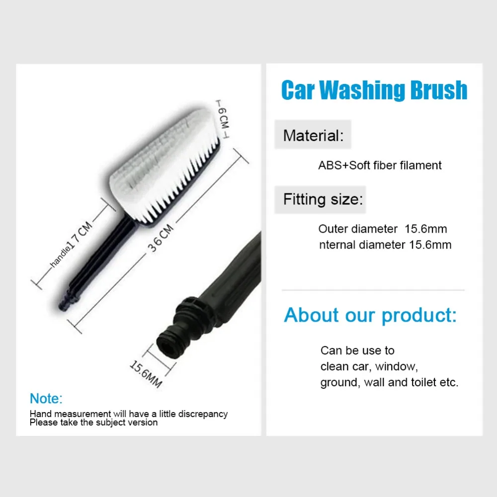 

High Quality PVC Car Vehicle Care Washing Brush Sponge Cleaning Tool Wash Brusher