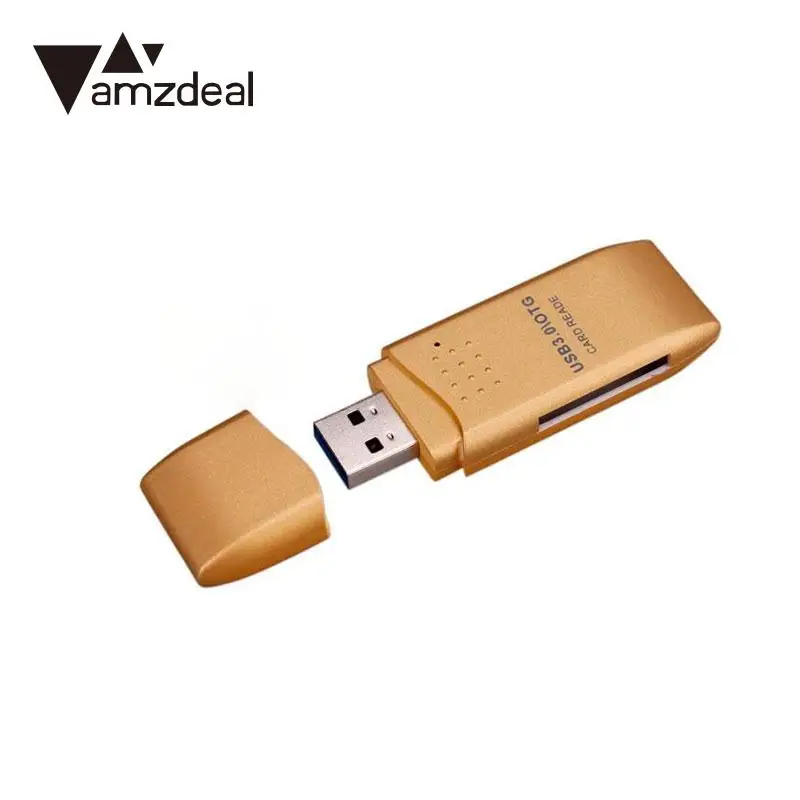 Высокая скорость 2 в 1 USB 3 0 памяти SDXC TF кард ридер адаптер компьютера|Картридеры| |