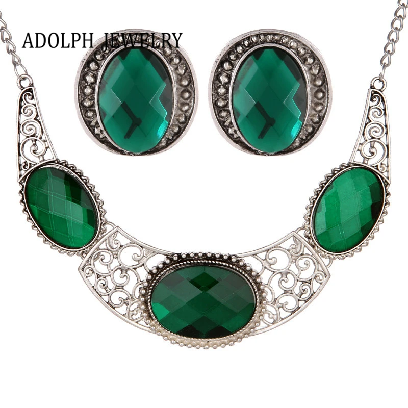 Аксессуары для вечевечерние Женский набор ювелирных изделий из металлического