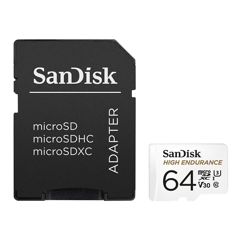 SanDisk высокая выносливость micro SD карта 32 Гб 64 128 ГБ 256 памяти класс 10 U3 V30 Micro