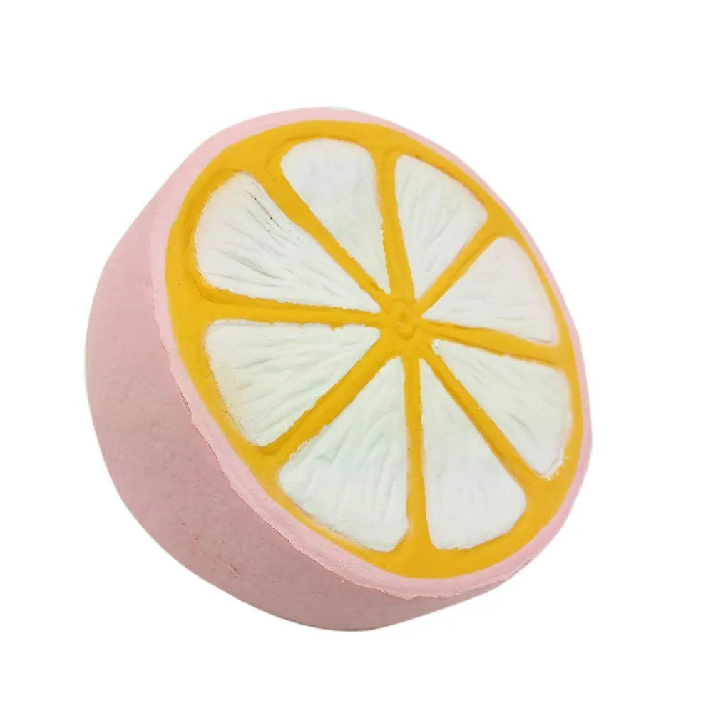 Squeeze soft 4.3'' Squishies Jumo Half Lemon Suoer Slow Rising Scented Charms Stress Toy Gift Funny Z0325 | Игрушки и хобби