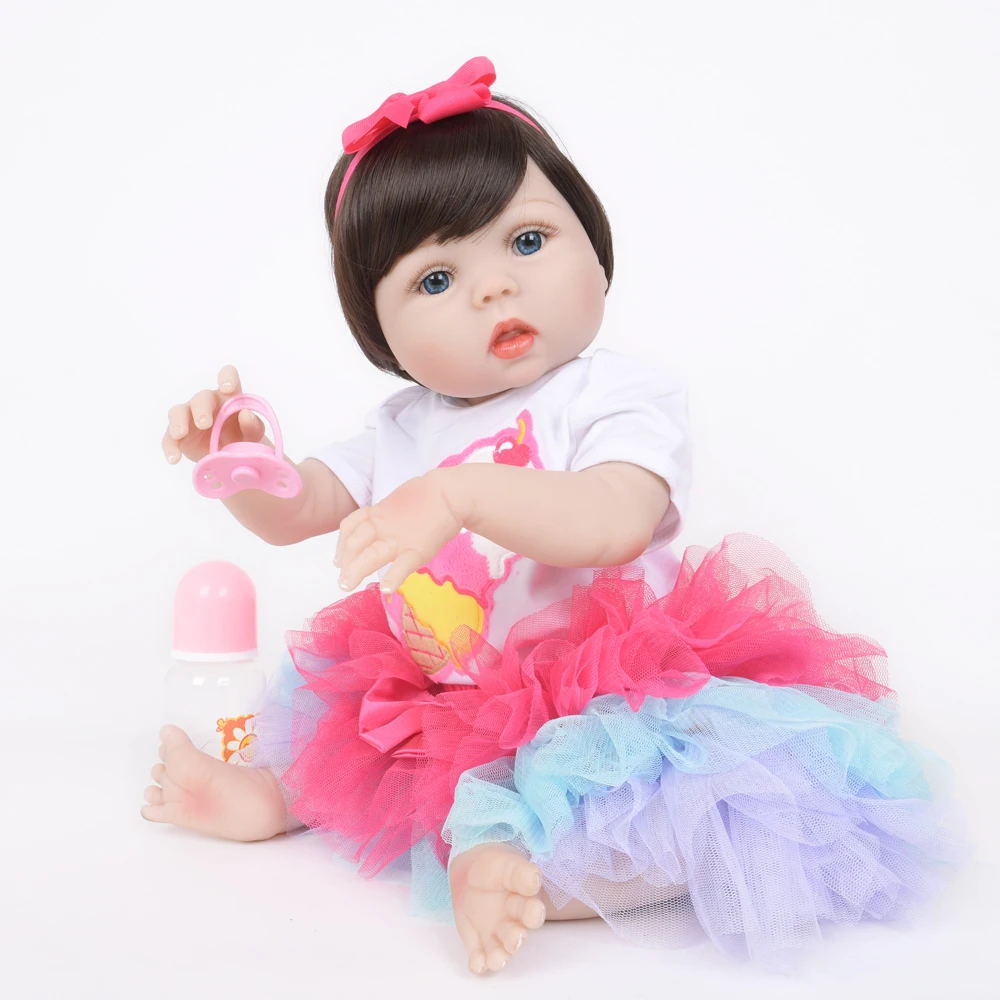 255 СМ силиконовые куклы Reborn Baby Реалистичная из мягкого силикона Кукла для раннего