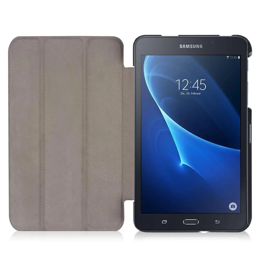 Защитный смарт-чехол для планшета из искусственной кожи Samsung Galaxy Tab A 8 0 2018 дюйма