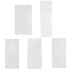 Пластиковый полупрозрачный трафарет, пластиковый шаблон для квилтинга для вышивки, лоскутного шитья, сделай сам, инструменты для шитья-40x20 см