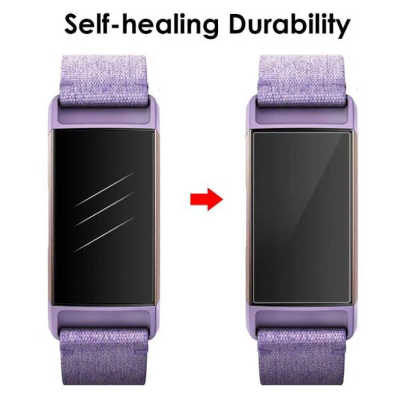 Защитная пленка для смарт-часов Fitbit Charge 3 4 полная защитная крышка экрана 2 шт. |