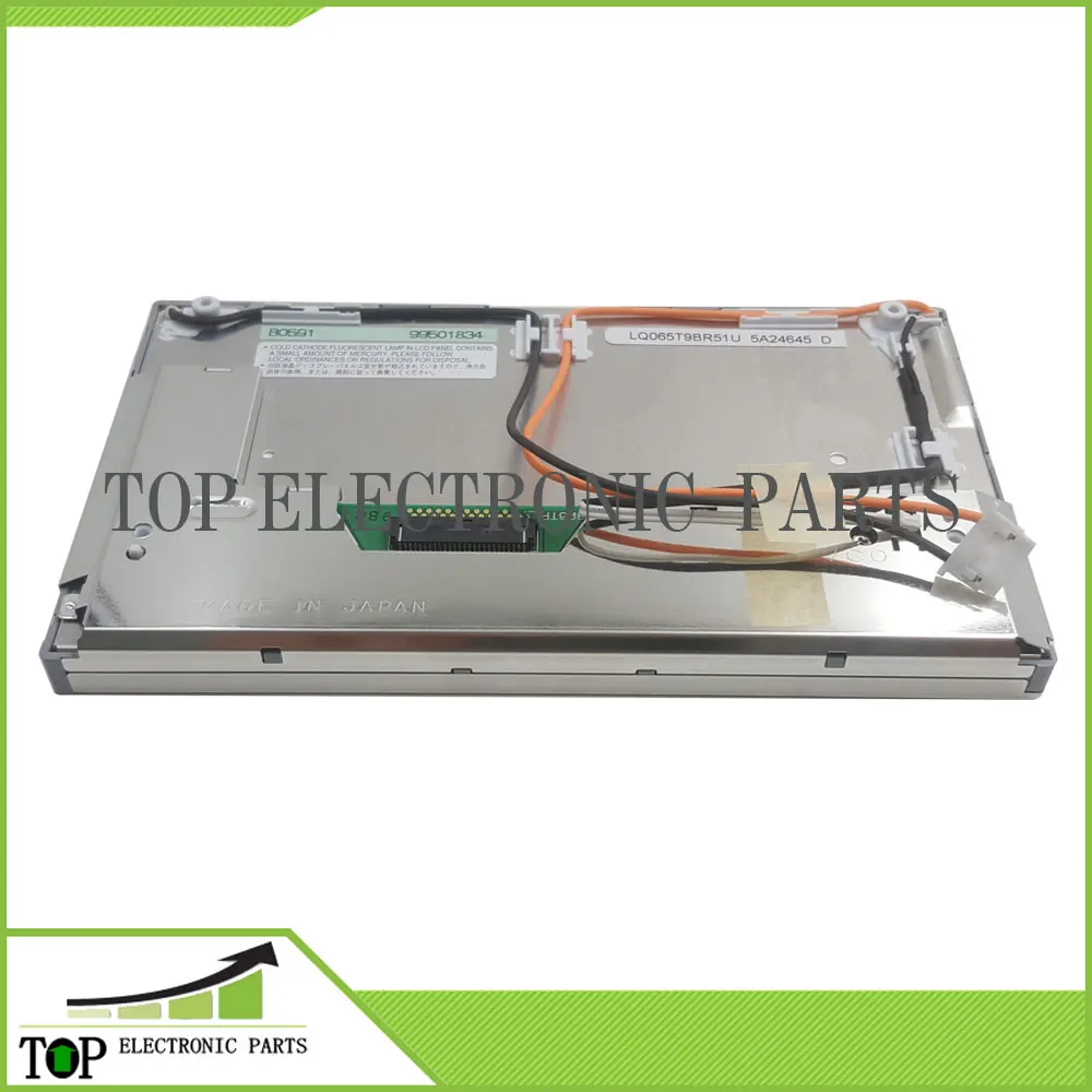 

New Original 6.5'' for Display LQ065T9BR51 LQ065T9BR51U LCD Screen Panel MK4 MK3 X3 X5 E53 E38 E39 Car Navigation System