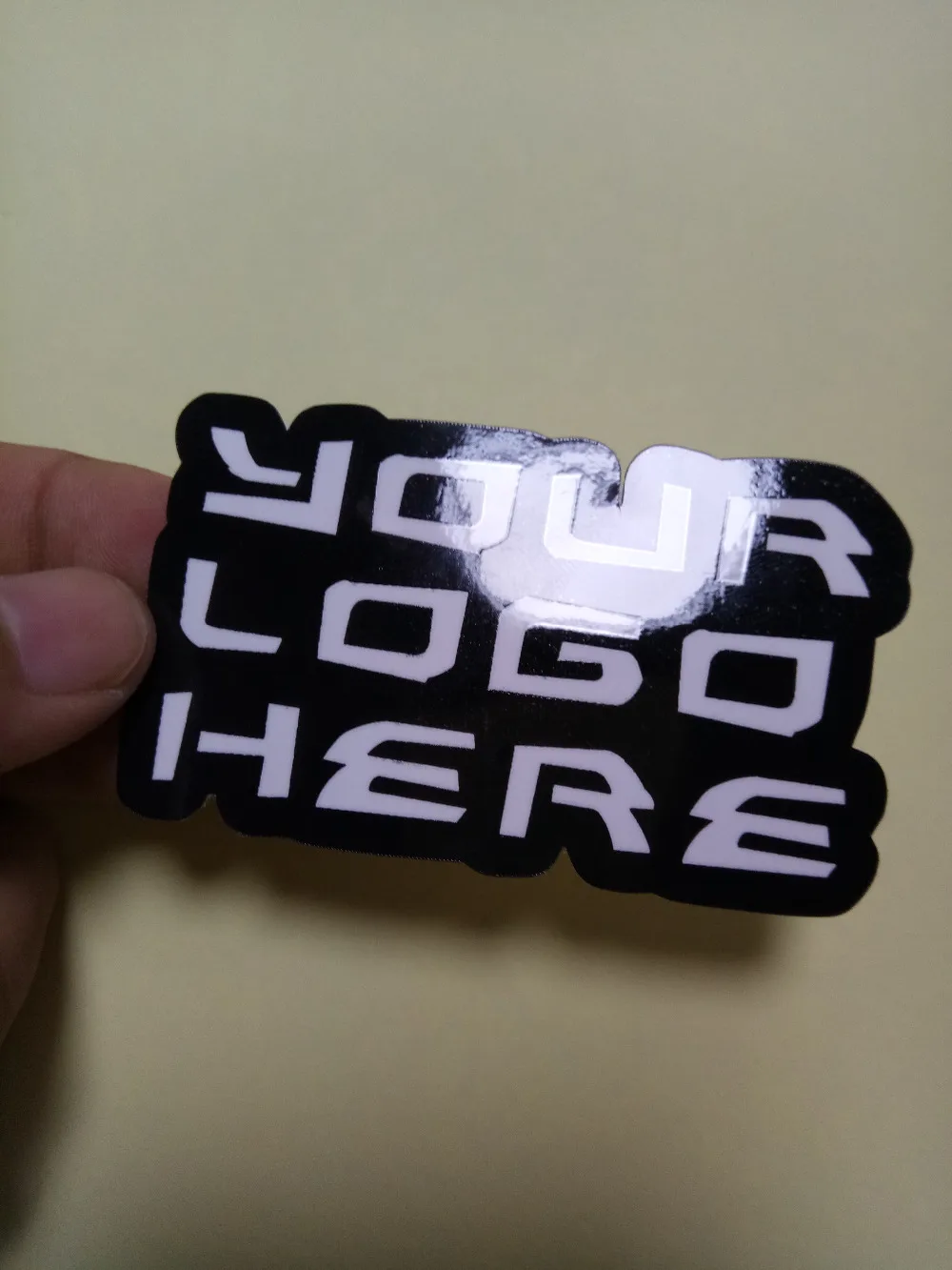 

Eco-friendly transparent label sticker printing