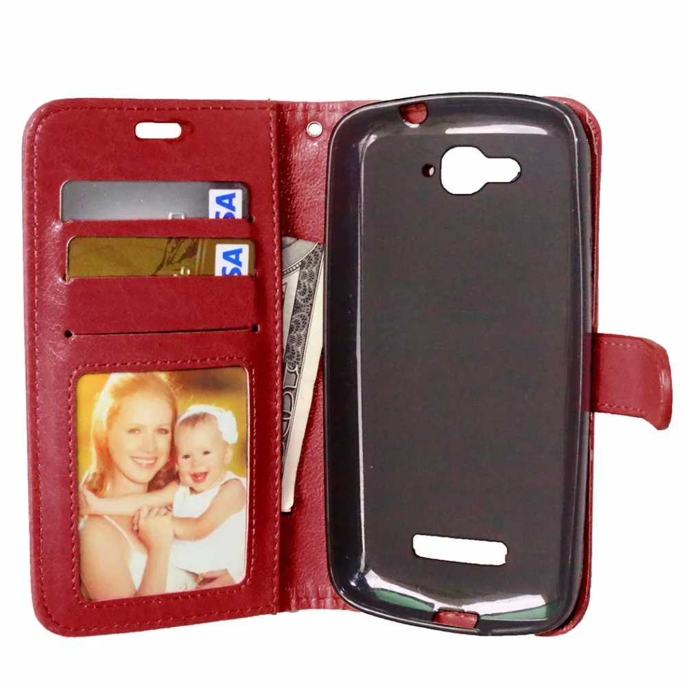 Чехол для Alcatel One Touch Pop C7 C 7 OT 7040 7040D 7041 7041X 7041D кожаный флип чехол телефона pop para|case for