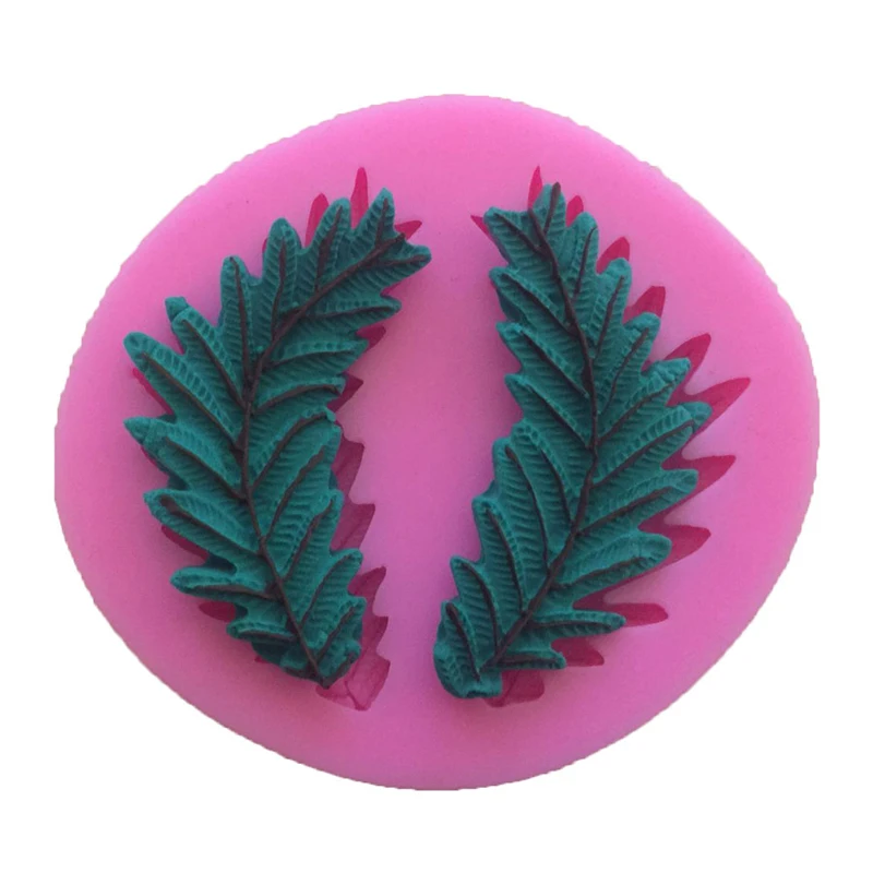 Sugarcraft силиконовая форма для торта в виде лепестков листьев украшения шоколадной