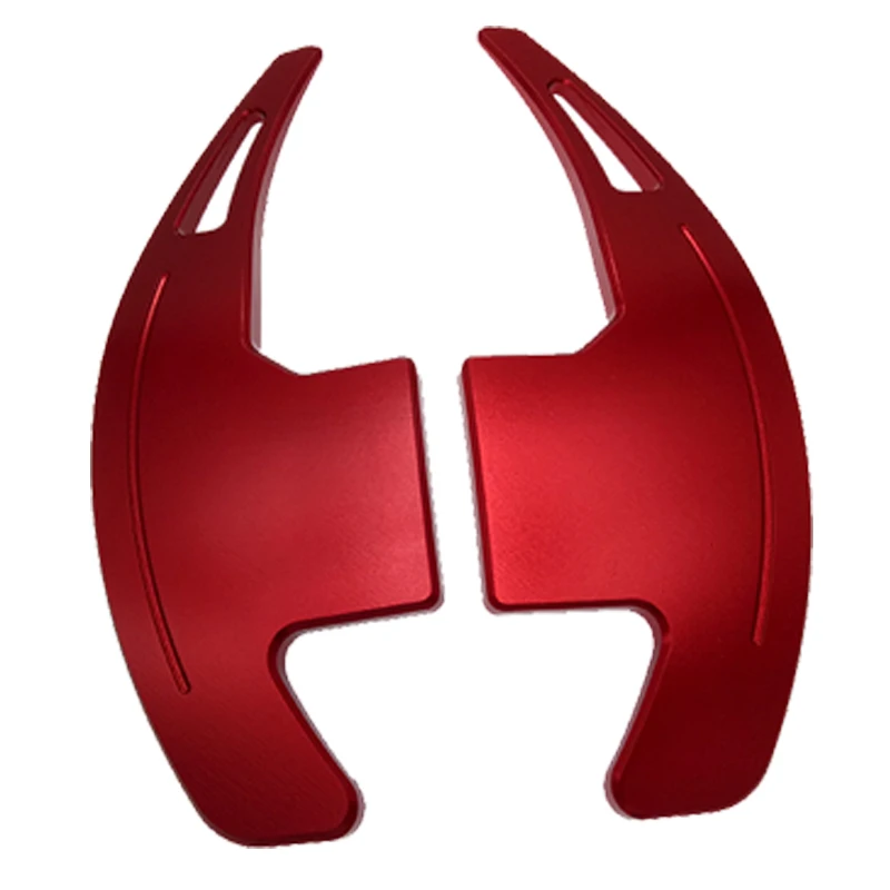 Steering Wheel Shift Paddle For mustang 2015 2016 2017 2pcs/lot Four Color Red Silver Black Aluminum Shifter Car Accessories | Автомобили