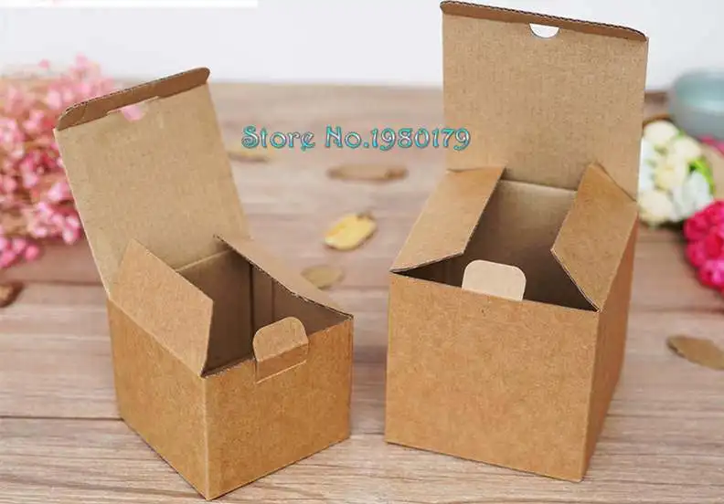 2 Размеры гофрированные бумажная подарочная упаковка коробка флакон для эфирных